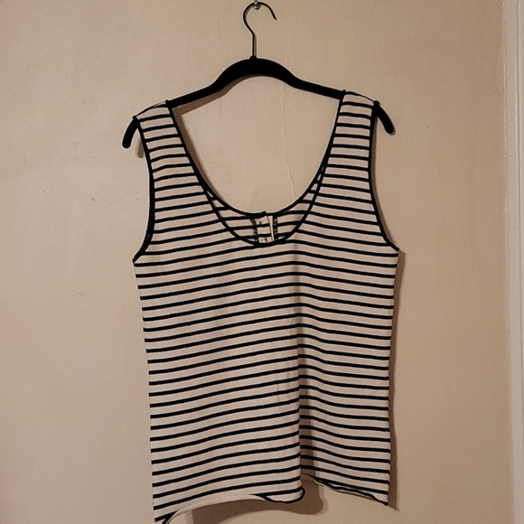 Apiece Apart Striped Sweater Tank Large - Picture 3 of 3
